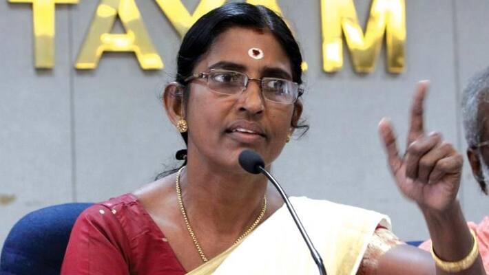 Police filed case against Hindu Aikya Vedi leader KP Sasikala on Vizhinjam Port March Police filed case against Hindu Aikya Vedi leader KP Sasikala on Vizhinjam Port March