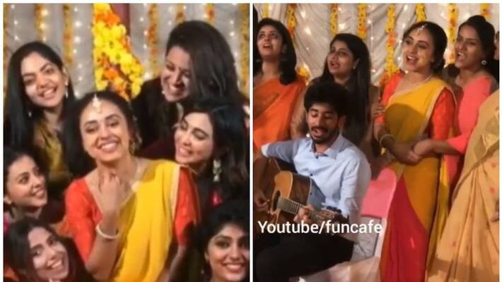 pearlemaany's haldi function video pearlemaany's haldi function video