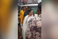 mamata banerjee gets angry over jai shri ram chants by BJP worker in Chandrakon