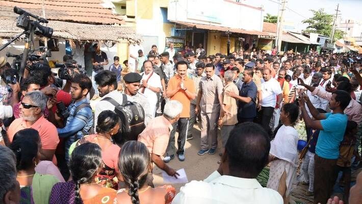 MK Stalin at ADMK fort sulur constituency MK Stalin at ADMK fort sulur constituency