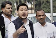 Tej pratap did not get seat in helicopter with tejashwi yadav