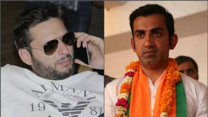 gautam gambhir wants shahid afridi to recover from covid 19 soon gautam gambhir wants shahid afridi to recover from covid 19 soon