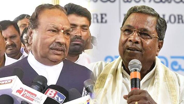 K S Eshwarappa has no link to his mind and tongue says Siddaramaiah in Belagavi K S Eshwarappa has no link to his mind and tongue says Siddaramaiah in Belagavi