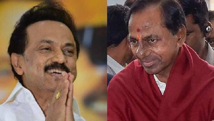 Chandrasekara rao meets stalin today Chandrasekara rao meets stalin today
