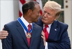Donald trump awards tiger woods with presidential medal of freedom
