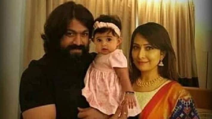 Sandalwood Star Couple Yash Radhika reveal first picture daughter Sandalwood Star Couple Yash Radhika reveal first picture daughter