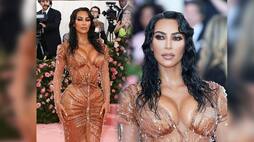 kim kardashian wear hot exclusive body fitting dress for met gala 2019