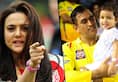 IPL 2019: Preity Zinta warns Dhoni of kidnapping daughter Ziva