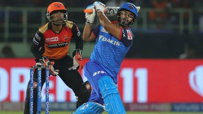 rishabh pant has changed the match in basil thampis 18th over rishabh pant has changed the match in basil thampis 18th over