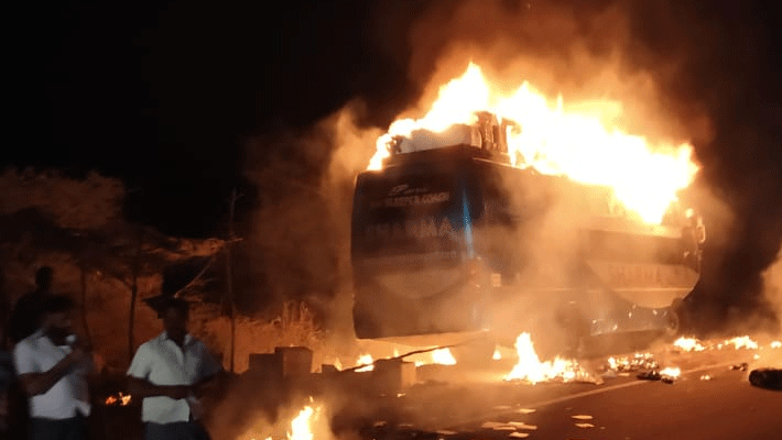 bus fire accident bus fire accident