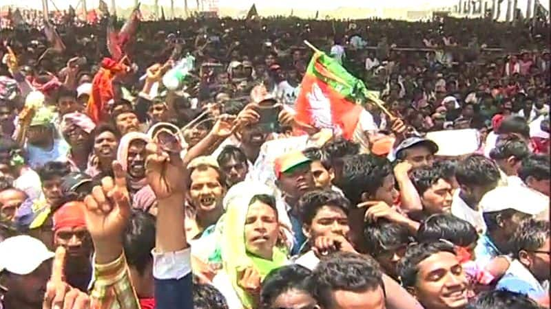 PM Modi in a rally in Purulia, "I am told Didi has said she wants to slap me. Didi...oh Didi...I call you Didi. I respect you. Your slap will be a blessing for me.”