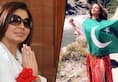 Rakhi Sawant poses with Pakistan flag; gets trolled