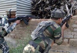 Security forces shoot dead isjk commander in shopian in jammu -kashmir