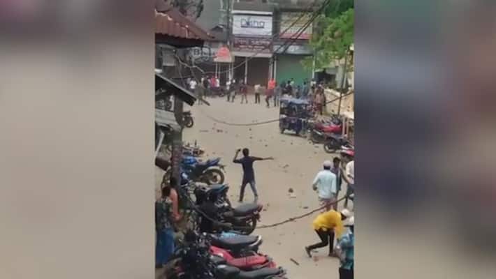 communal clash broke out in gujarat, 40 arrested communal clash broke out in gujarat, 40 arrested