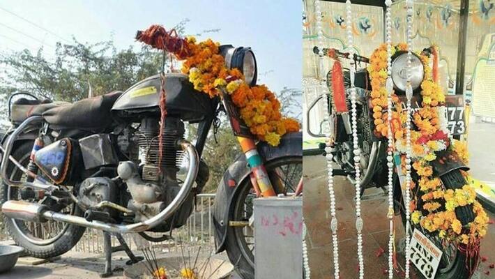 Story behind Indian motorcycle god Bullet baba mandir Story behind Indian motorcycle god Bullet baba mandir