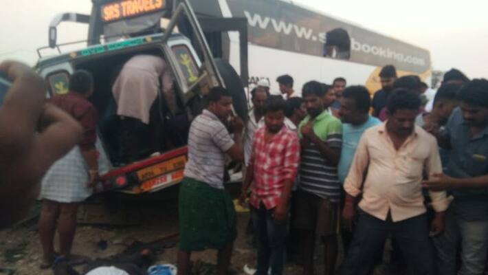 Kurnool road accident: Bus driver version Kurnool road accident: Bus driver version