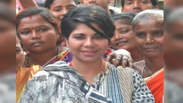 Partymen calls BJP leader Bharati ghosh as Agni kanya in meeting at Kolghat TMB Partymen calls BJP leader Bharati ghosh as Agni kanya in meeting at Kolghat TMB