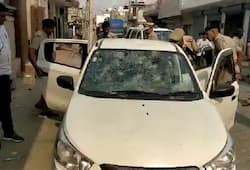 Two group fired after voting in fatehabad, set fire on car