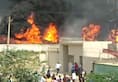 Paint factory caught fire in Sonipat