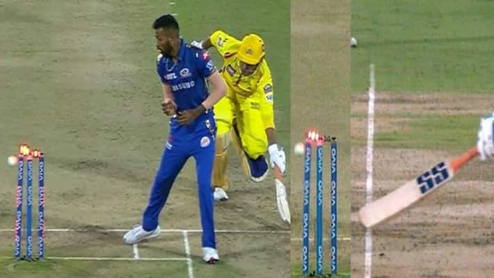 dhonis run out turning point of final mi vs csk dhonis run out turning point of final mi vs csk