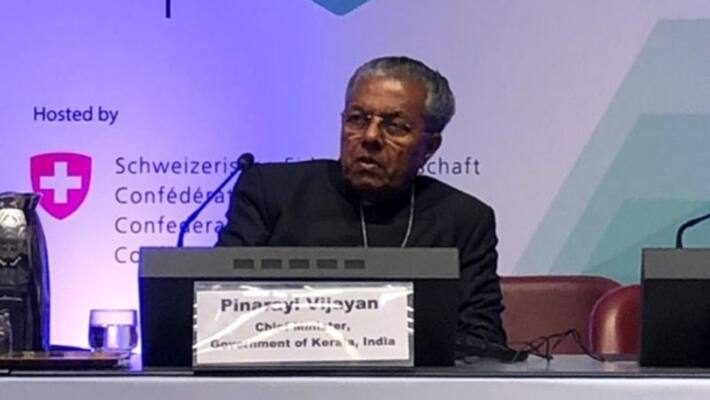 CM Pinarayi Vijayan speaks in UN conference, praises kerala fishermen CM Pinarayi Vijayan speaks in UN conference, praises kerala fishermen