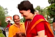 Priyanka greetings to BJP supporters during rally