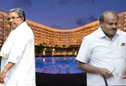 Kumaraswamy fails to meet brother Siddaramaiah despite being in same hotel clash of egos says BJP