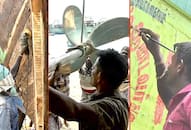 Tamil Nadu: Rameshwaram fishermen repair boats, nets while govt calls for fishing ban