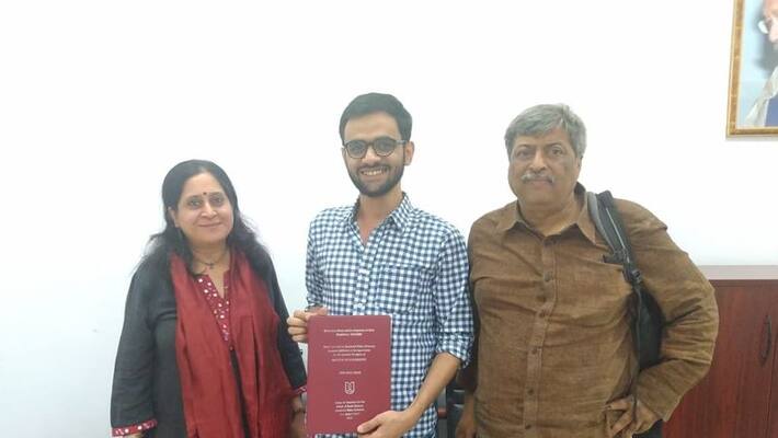 JNU Student Umar Khalid completes PhD JNU Student Umar Khalid completes PhD