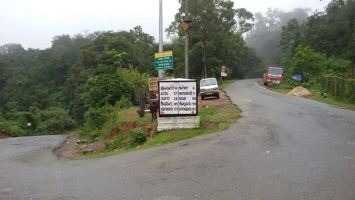 Shivamogga DC Orders To Ban Heavy Vehicles In Agumbe Ghat Shivamogga DC Orders To Ban Heavy Vehicles In Agumbe Ghat