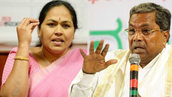 Twitter between MP Shobha Karandlaje and Congress Leader Siddaramaiah Twitter between MP Shobha Karandlaje and Congress Leader Siddaramaiah