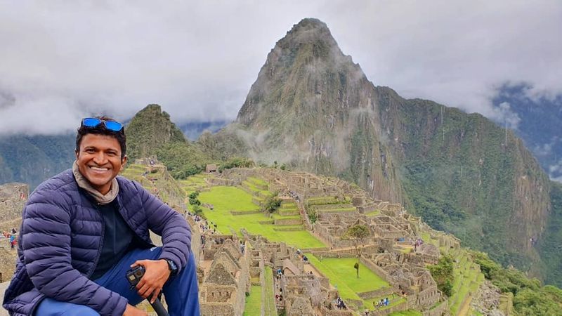 Puneeth Rajkumar enjoying vacations