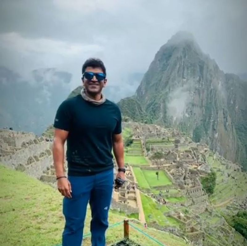 Puneeth Rajkumar enjoying vacations