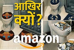 Netizens blast retail giant Amazon for selling slippers, toilet seats with Hindu deities pictures