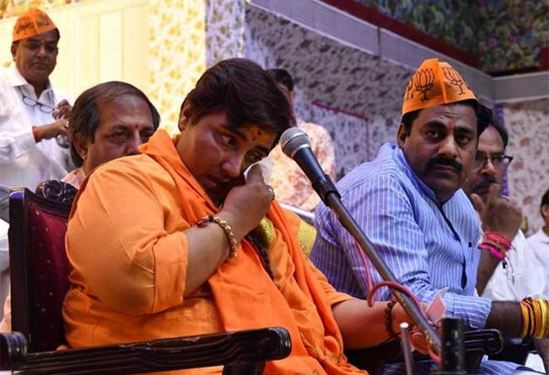 pragya sing told about nathuram pragya sing told about nathuram