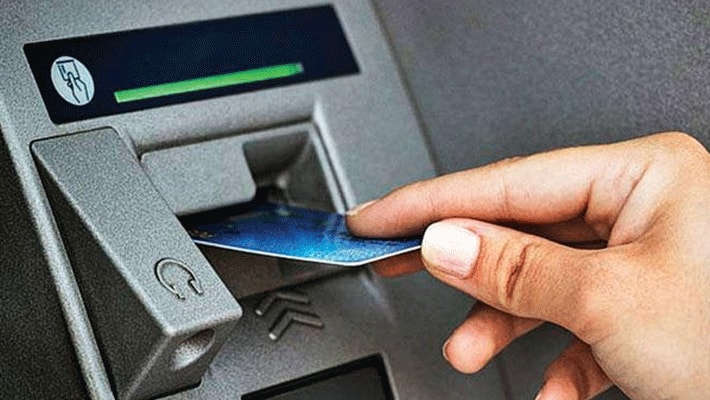 ATM machine cash