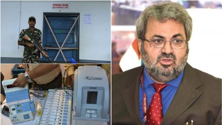 Election results will be announced only after counting 5 vvpat machine receipts Election results will be announced only after counting 5 vvpat machine receipts
