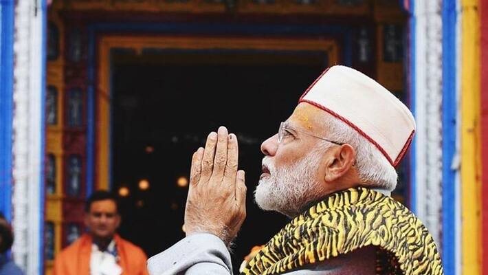 pm modi at kedharnath pm modi at kedharnath