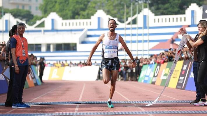 Ethiopias Andamlak Belihu triumphs at the TCS World 10K Bengaluru 2019 Ethiopias Andamlak Belihu triumphs at the TCS World 10K Bengaluru 2019