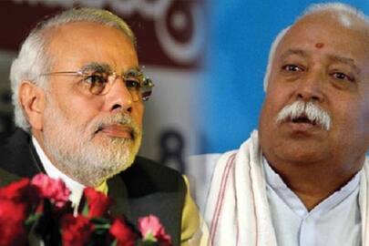 Pm narendra modi today meet to RSS chief Mohan bhagwat