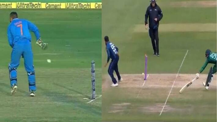 adil rashid perfectly executes dhoni style of run out in last odi against pakistan adil rashid perfectly executes dhoni style of run out in last odi against pakistan