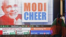 Bse sensex rally on chances of narendra modi government in election results
