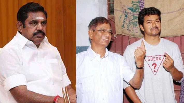 vijay's father attacks admk vijay's father attacks admk