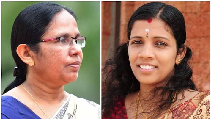 K K Shailaja fb post about sister lini and nippah K K Shailaja fb post about sister lini and nippah