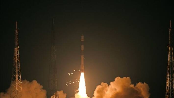 For those who missed watching the launch live, take a look at the majestic lift-off of PSLVC46 For those who missed watching the launch live, take a look at the majestic lift-off of PSLVC46