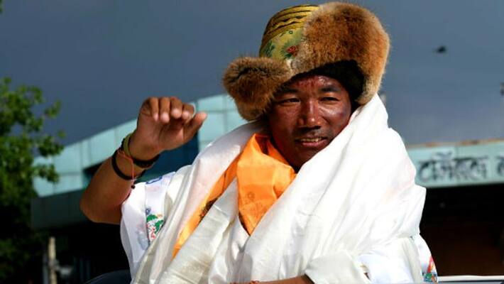 Kami Rita Sherpa climbs Mount Everest for a record 24th time Kami Rita Sherpa climbs Mount Everest for a record 24th time