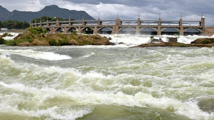 check dam in cauvery river told eps