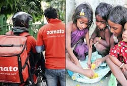 Zomato delivery boy feeds underprivileged kids with food from cancelled orders