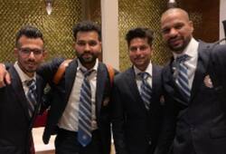 Photos World Cup 2019 favourites India arrive London