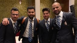 Photos World Cup 2019 favourites India arrive London